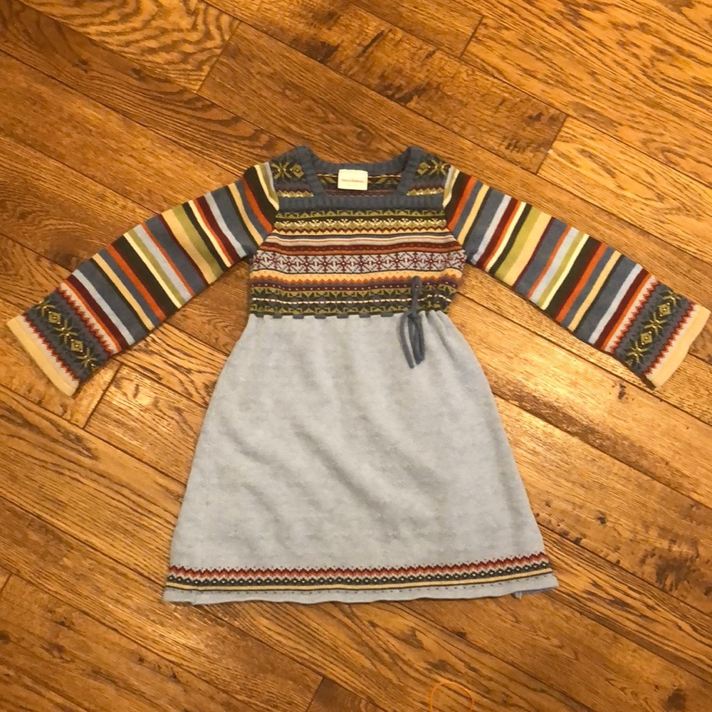 Hanna Andersson cotton sweater dress - 120 6/7